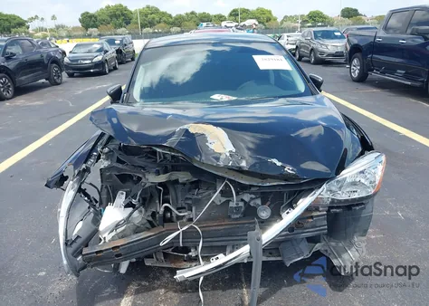 2014 Nissan Sentra Sv из США, поврежденный, VIN 3N1AB7AP8EL654552